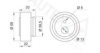 AUTEX 641405 Tensioner Pulley, timing belt